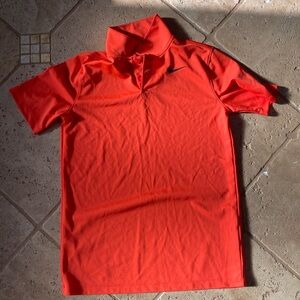 Nike Gold red dri fit Large shirt never worn